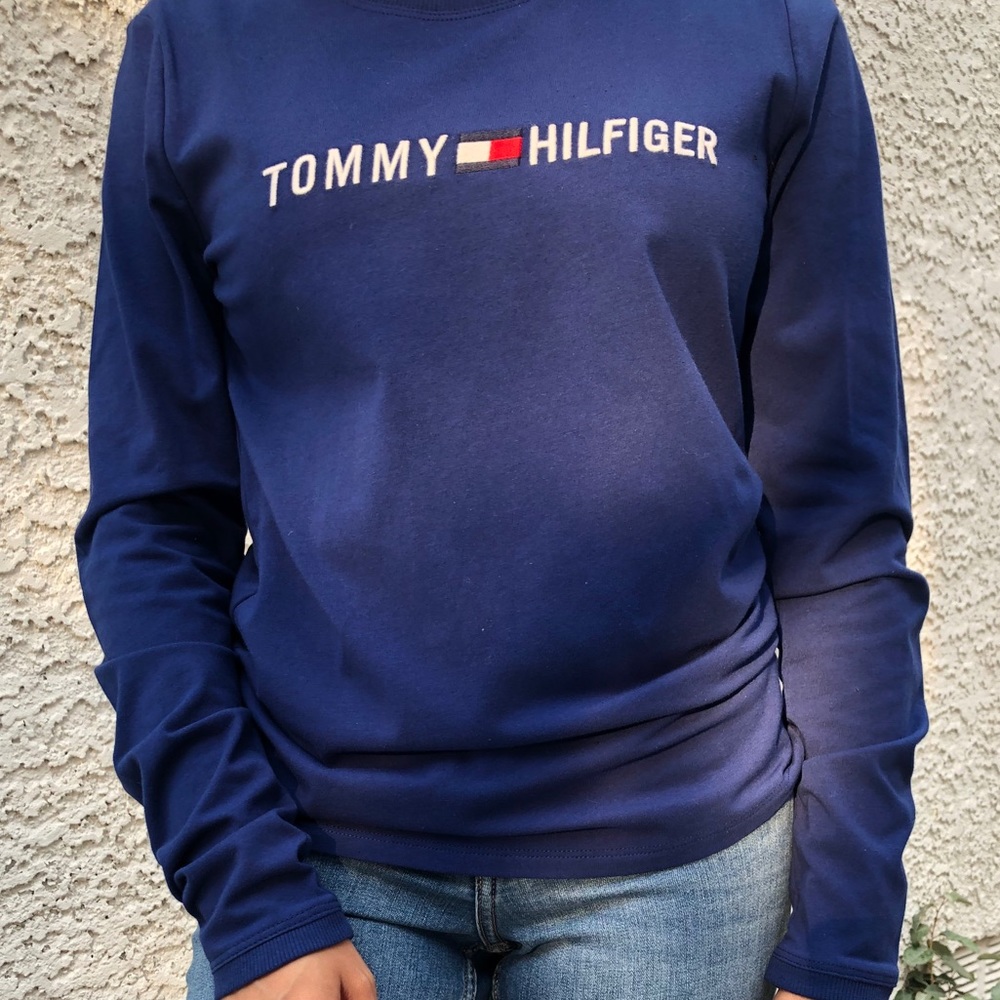 Navy Blue Tommy Hilfiger Long Sleeve NEW